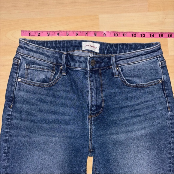 Driftwood Jeans Colette Embroidered Crop Straight Jeans Prairie Floral Women 6 - Picture 8 of 13